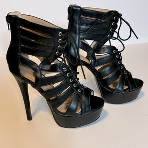 Boutique Brand Platform Heels Size 38 (7.5)